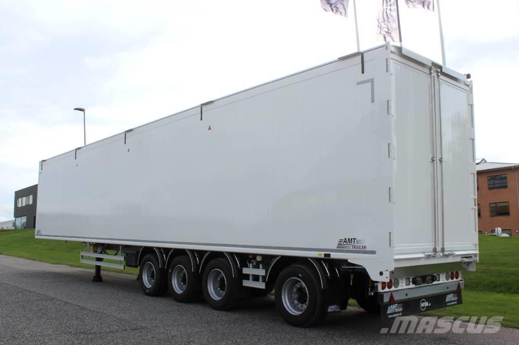 AMT WF410 4 akslet 101 m3 15 m walking floor trailer أنصاف المقطورات ذات سطح متحرك