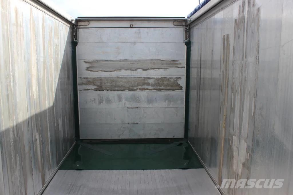 AMT WF410 4 akslet 101 m3 15 m walking floor trailer أنصاف المقطورات ذات سطح متحرك