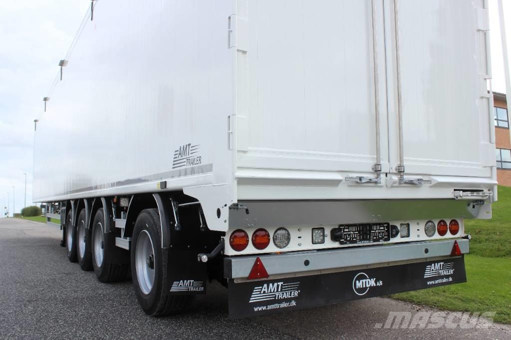 AMT WF410 4 akslet 101 m3 15 m walking floor trailer أنصاف المقطورات ذات سطح متحرك