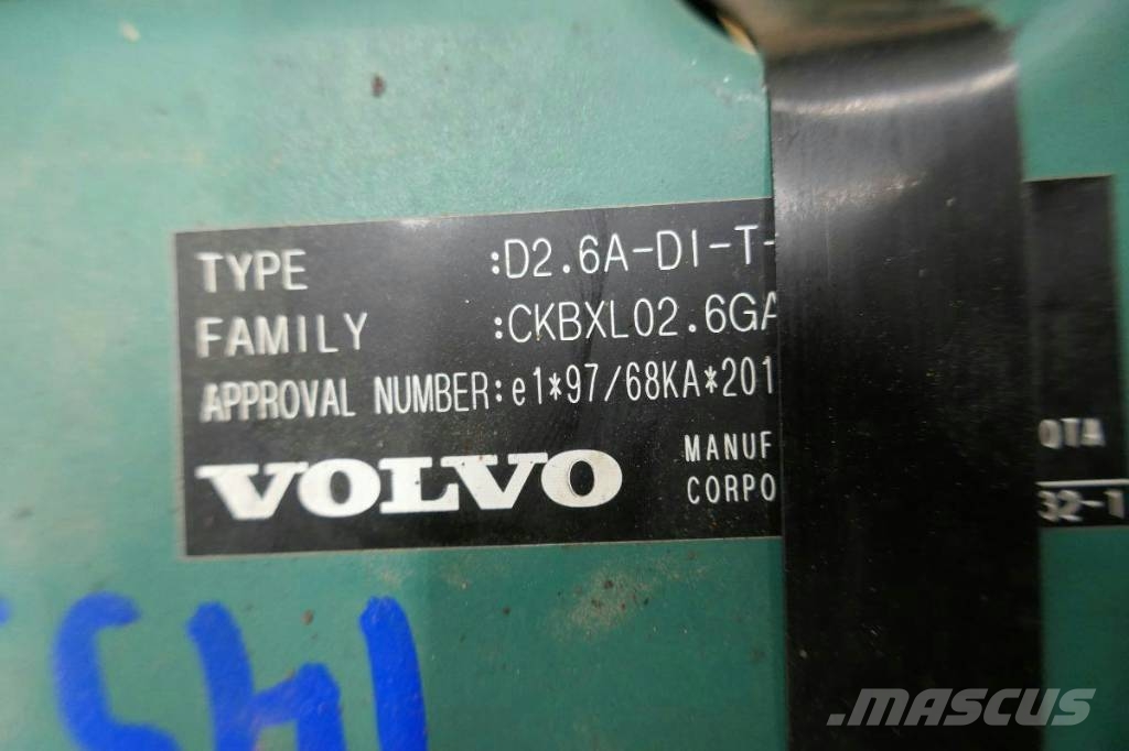 Volvo ECR58 Motor komplett D2.6A - VOE14617296 Hidráulicos