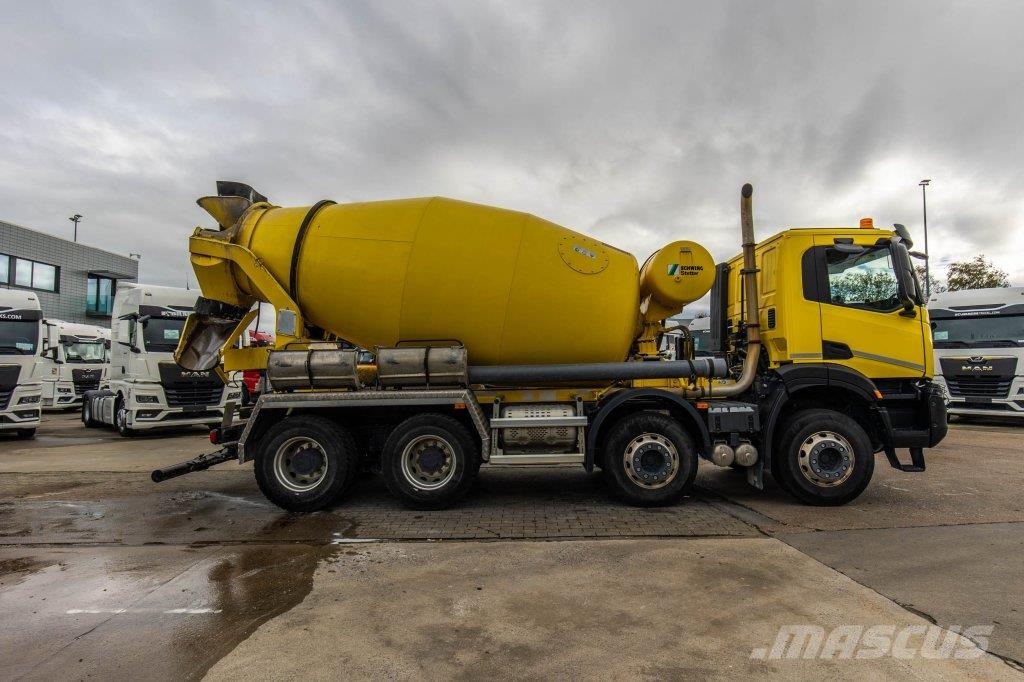 Iveco X WAY 420 + STETTER 9m3 شاحنات خرسانة