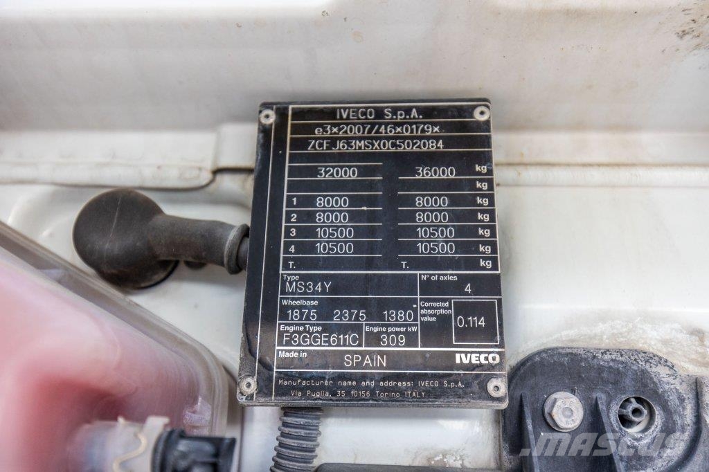 Iveco X WAY 420 + STETTER 9m3 شاحنات خرسانة