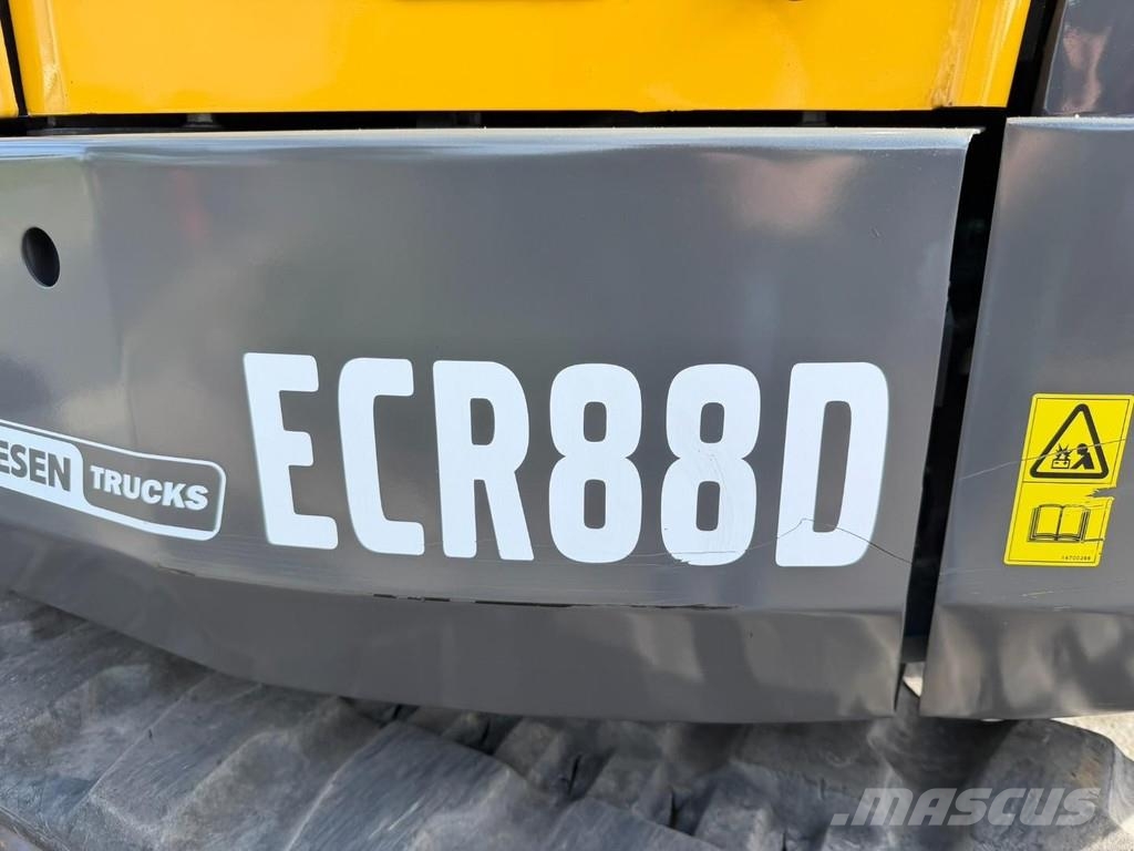 Volvo ECR 88 D TRIPPLE ARM / Verstellausleger - *999h* O Midibagger 7t - 12t