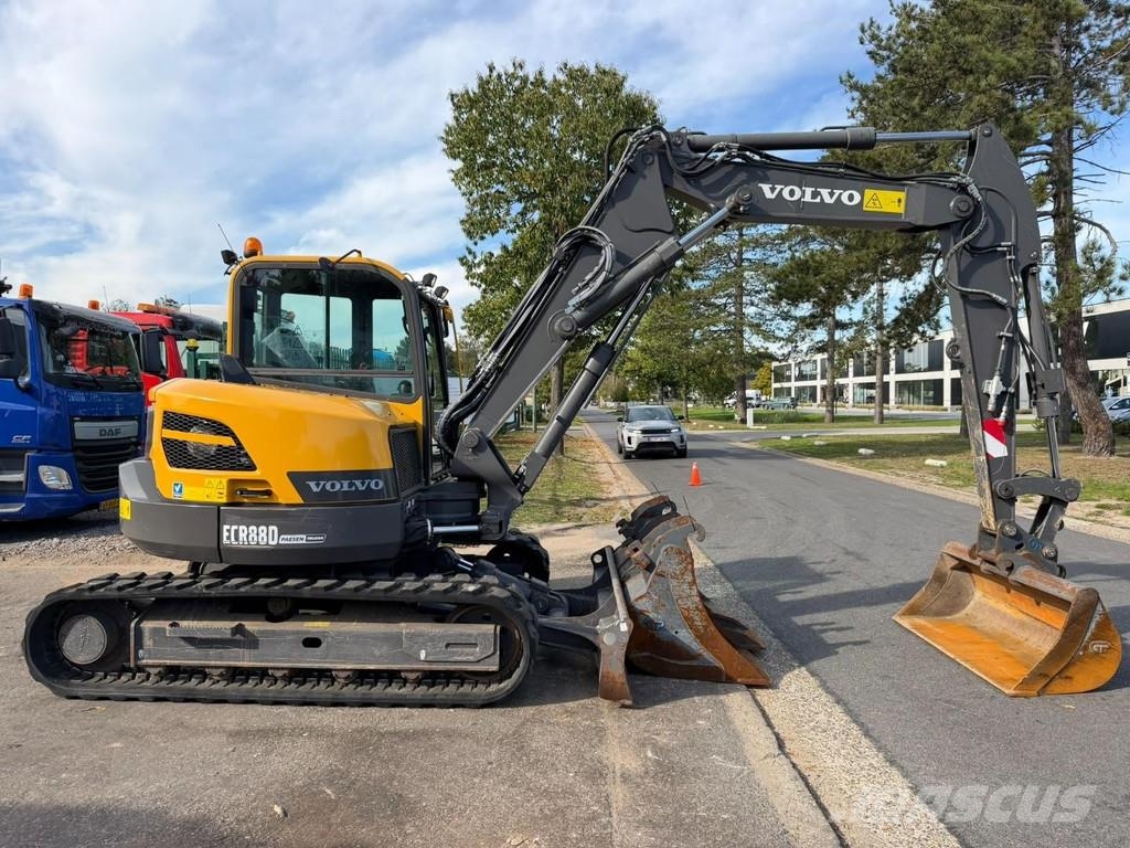 Volvo ECR 88 D TRIPPLE ARM / Verstellausleger - *999h* O Midibagger 7t - 12t