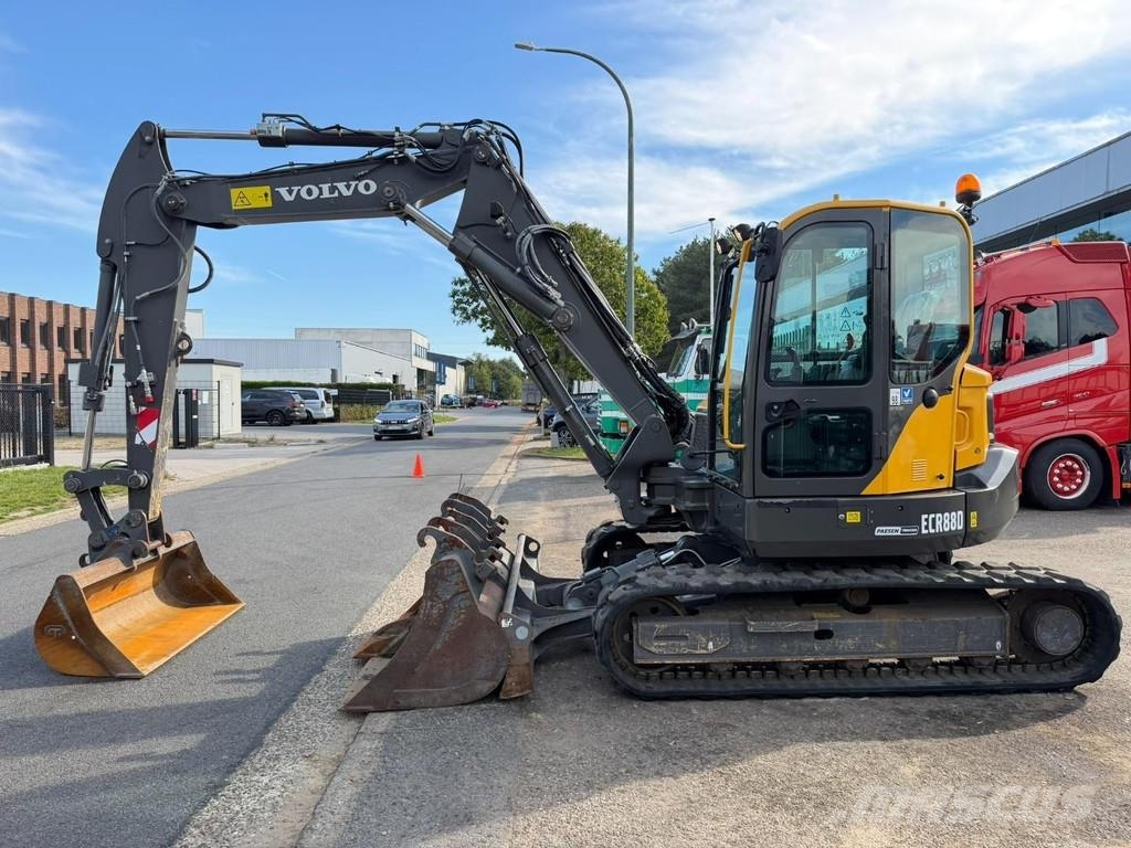 Volvo ECR 88 D TRIPPLE ARM / Verstellausleger - *999h* O Midibagger 7t - 12t