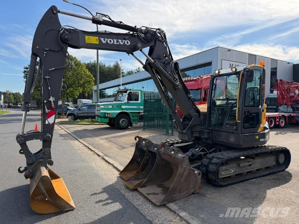 Volvo ECR 88 D TRIPPLE ARM / Verstellausleger - *999h* O Midibagger 7t - 12t