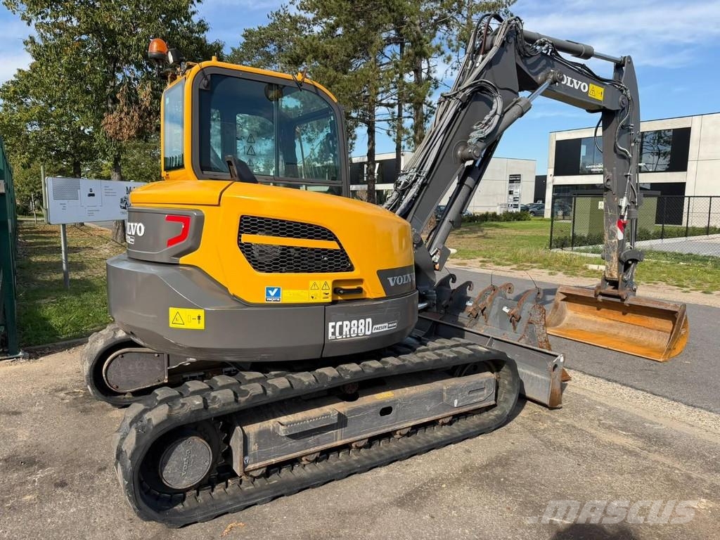 Volvo ECR 88 D TRIPPLE ARM / Verstellausleger - *999h* O Midibagger 7t - 12t