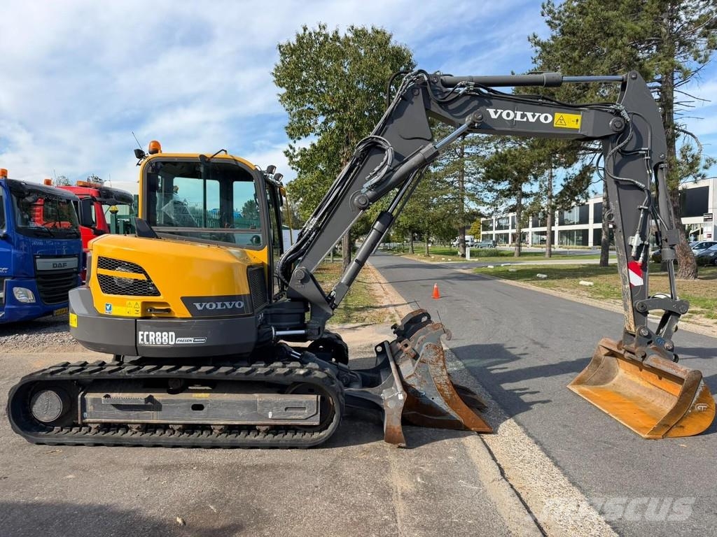 Volvo ECR 88 D TRIPPLE ARM / Verstellausleger - *999h* O Midibagger 7t - 12t