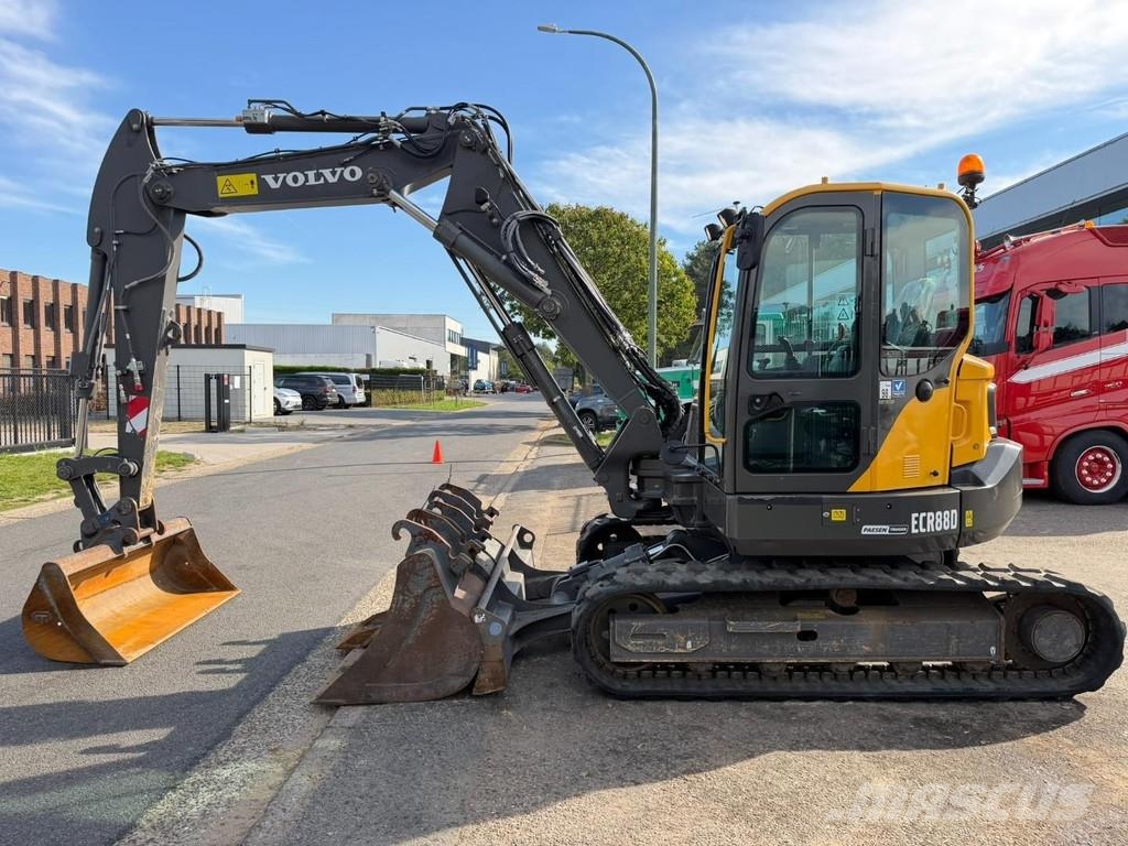 Volvo ECR 88 D TRIPPLE ARM / Verstellausleger - *999h* O Midibagger 7t - 12t