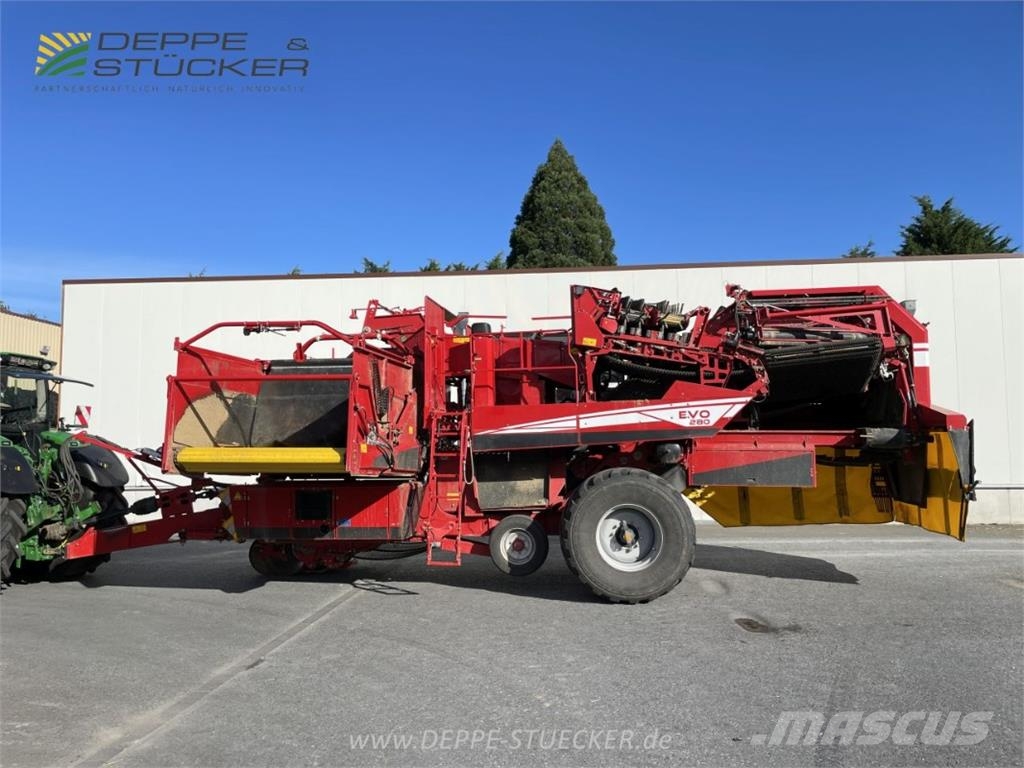 Grimme EVO 280 Sipulinnostokoneet