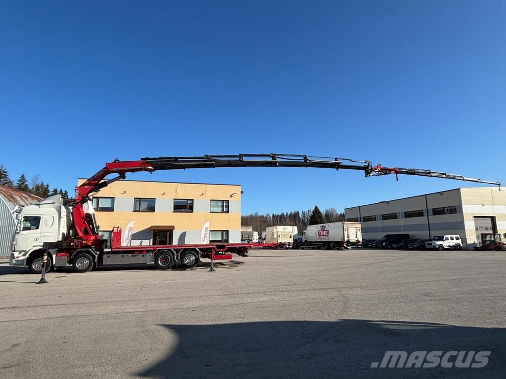 Scania G440 8X2*6 EURO5 + FASSI F950AXP.27 + JIB Smagās mašīnas ar celtni