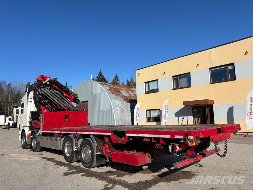 Scania G440 8X2*6 EURO5 + FASSI F950AXP.27 + JIB Smagās mašīnas ar celtni