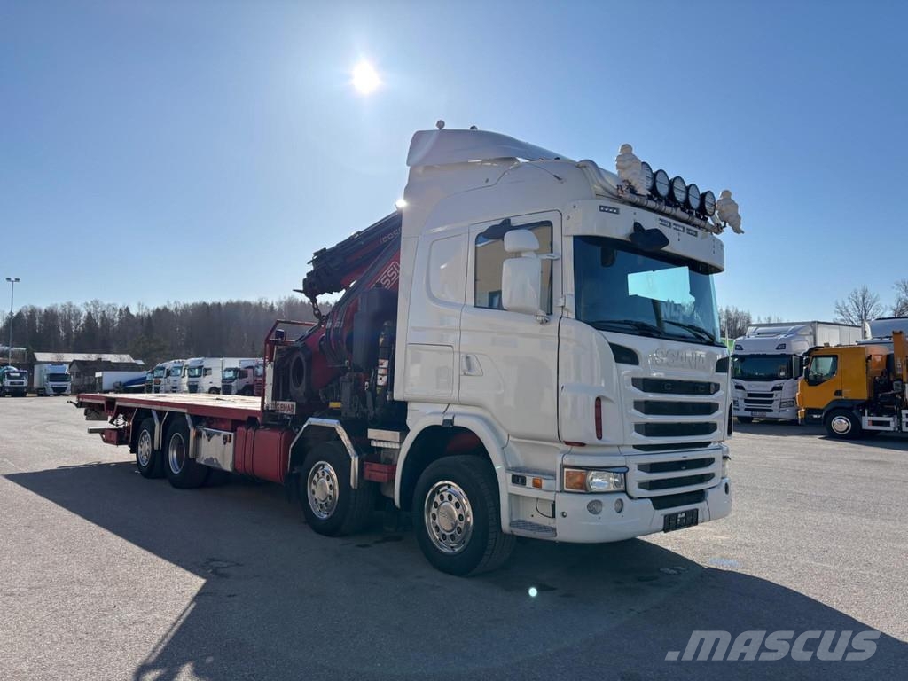 Scania G440 8X2*6 EURO5 + FASSI F950AXP.27 + JIB Smagās mašīnas ar celtni