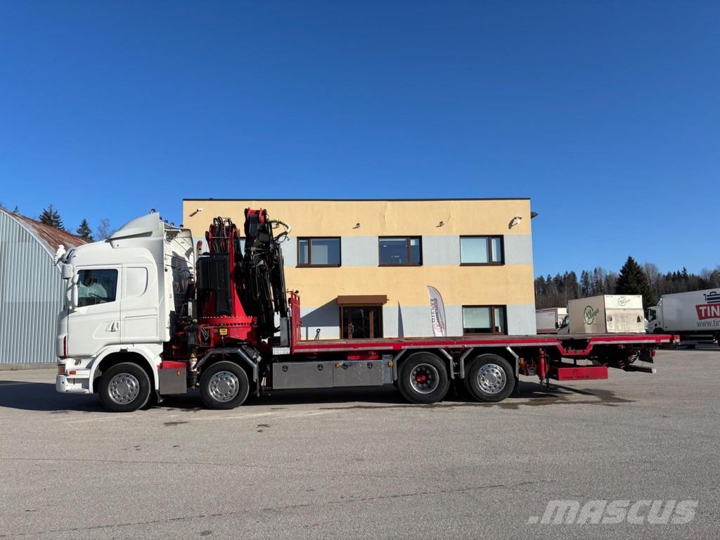 Scania G440 8X2*6 EURO5 + FASSI F950AXP.27 + JIB Smagās mašīnas ar celtni