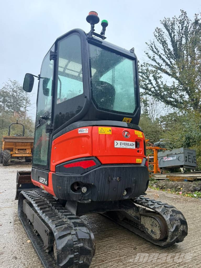 Kubota U 27-4 حفارات صغيرة أقل من 7 طن (حفارات صغيرة)