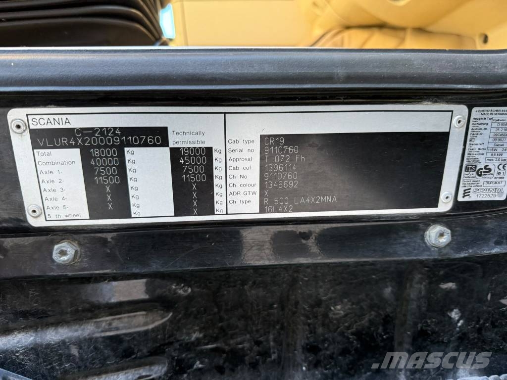 Scania R 500 Влекачи