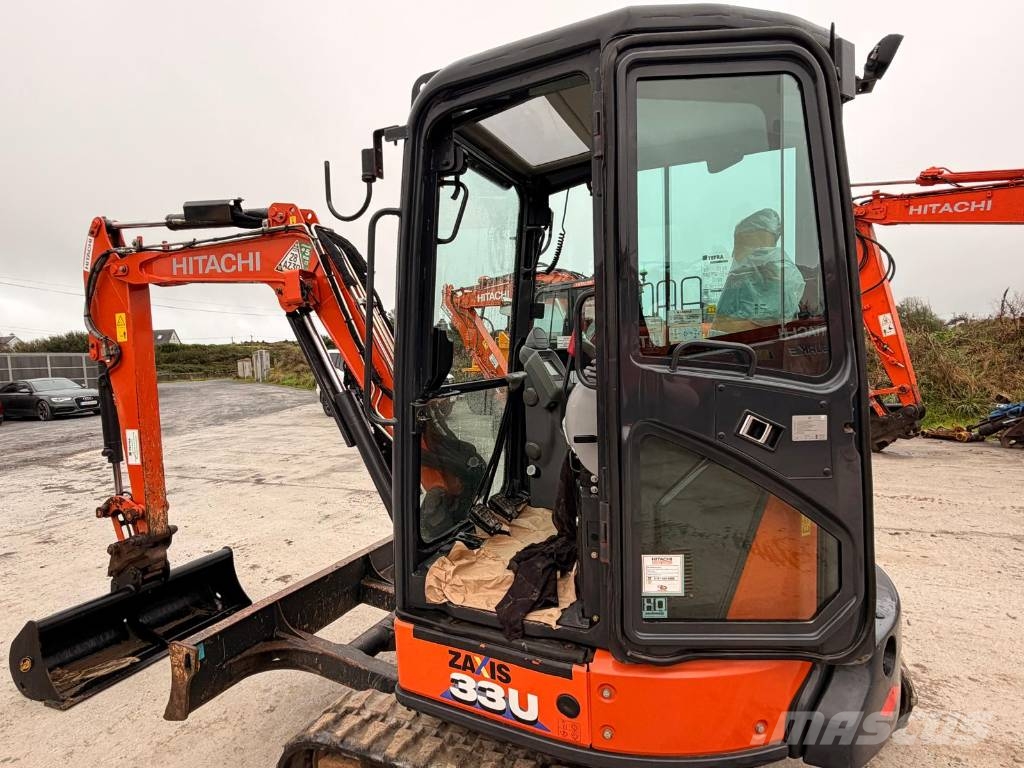 Hitachi ZX 33 U-6 Mini bagri <7t