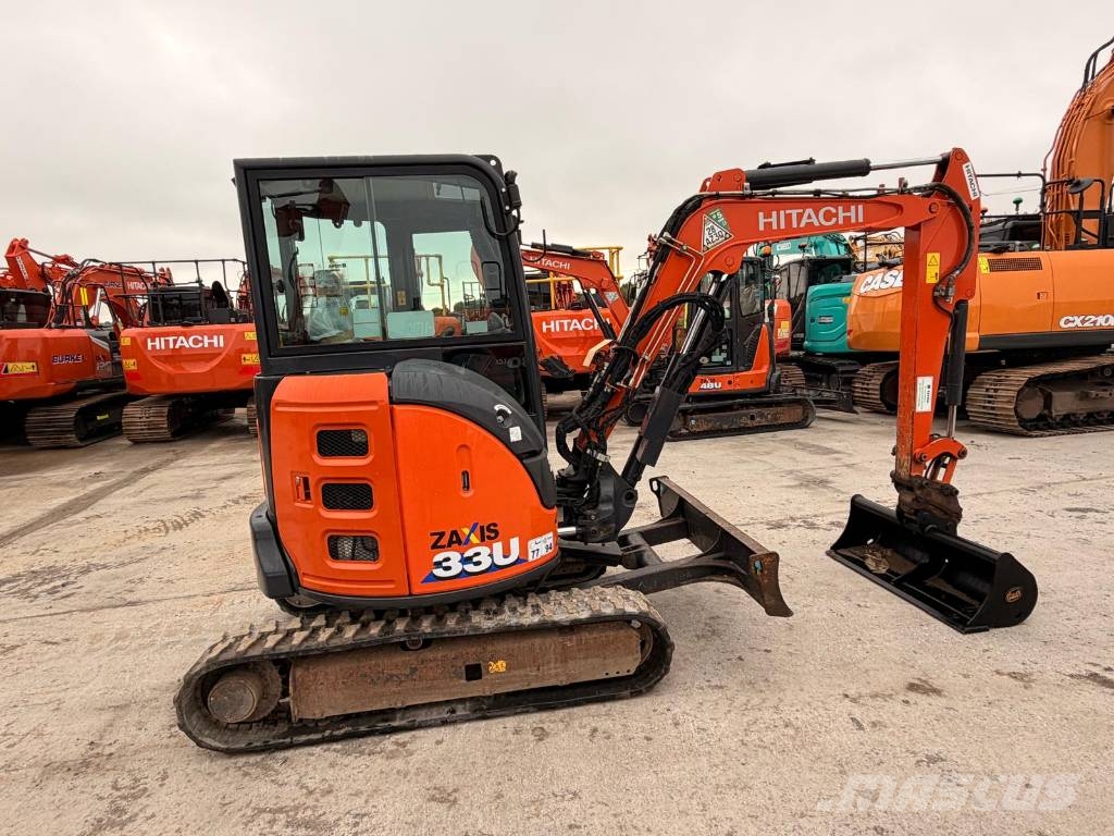 Hitachi ZX 33 U-6 Mini bagri <7t