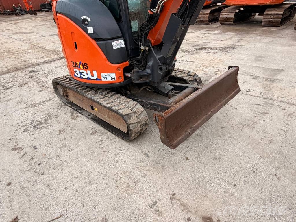 Hitachi ZX 33 U-6 Mini bagri <7t