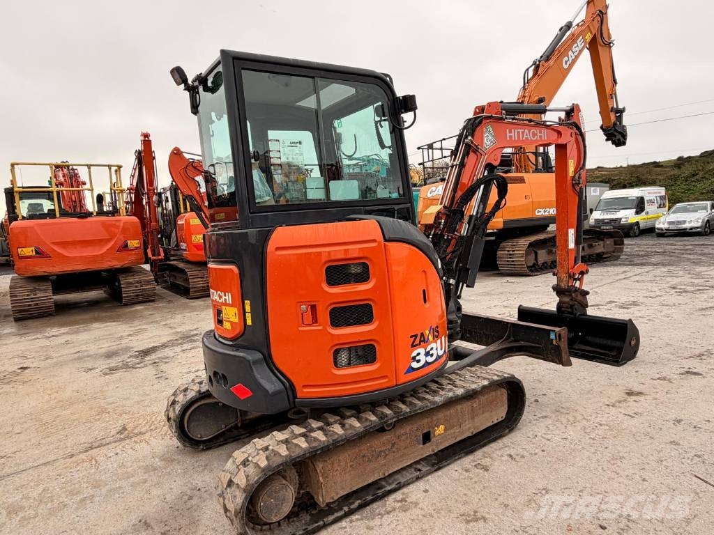 Hitachi ZX 33 U-6 Mini bagri <7t