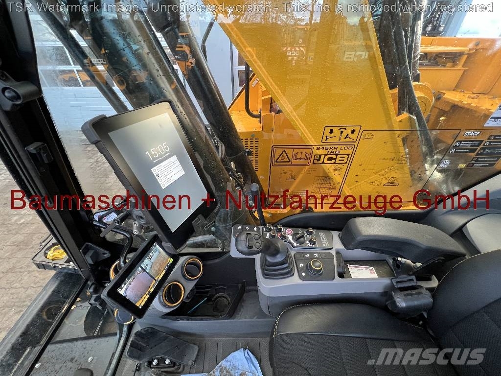 JCB 245XR +TRIMBLE 3D STEUERUNG Demo Excavadoras sobre orugas