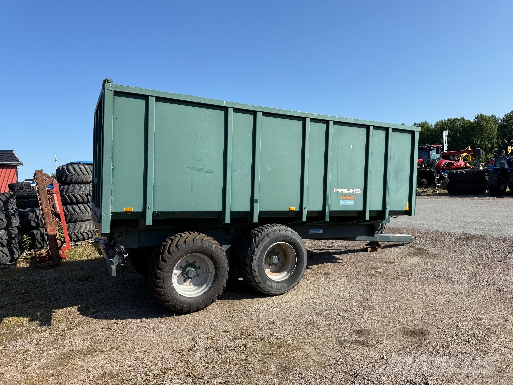 Palmse Trailer D 1520 dumper Remolque para grano