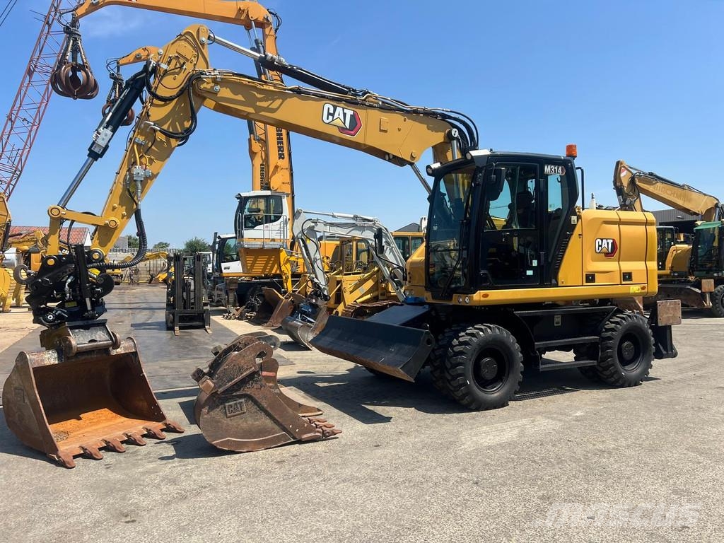 CAT M314 next gen . Excavadoras de ruedas