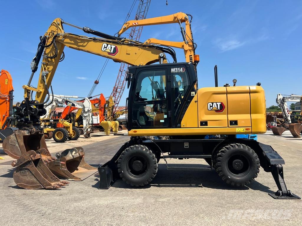 CAT M314 next gen . Excavadoras de ruedas