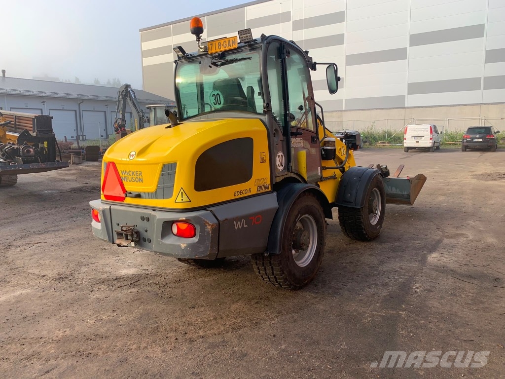 Wacker Neuson WL 70 / Piikit, kauha, Harja, Hiekoitin! لوادر بعجل