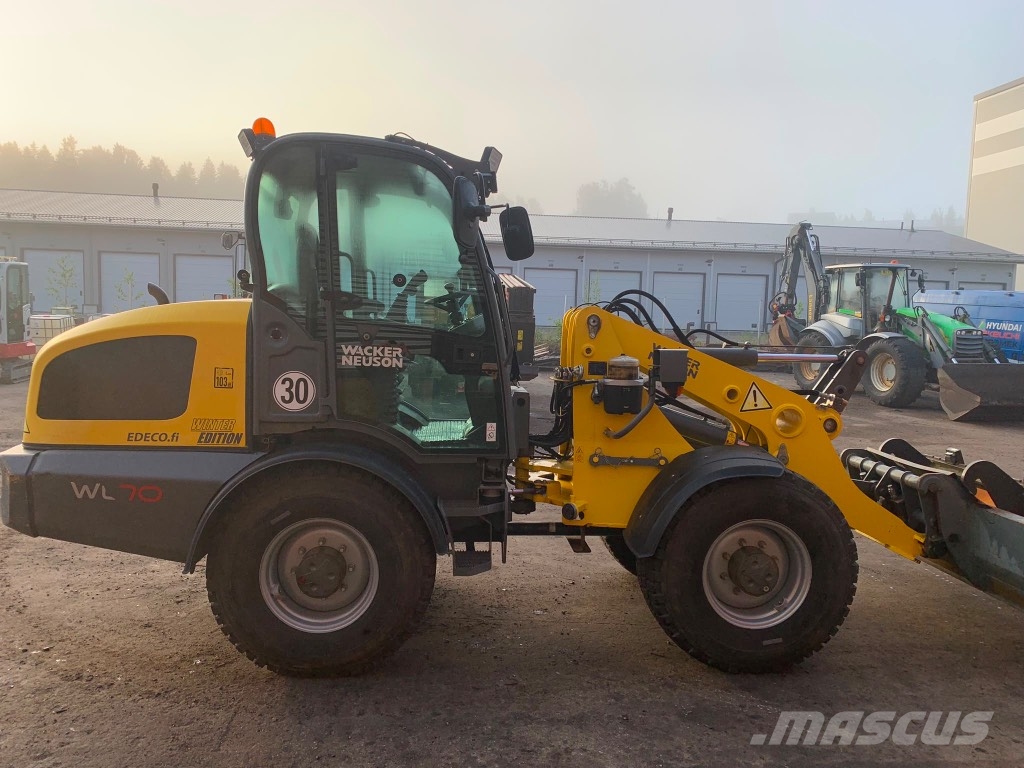 Wacker Neuson WL 70 / Piikit, kauha, Harja, Hiekoitin! لوادر بعجل