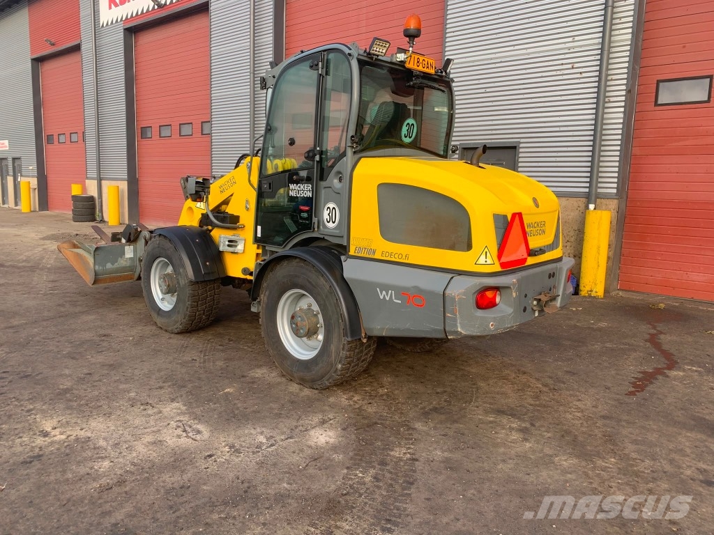 Wacker Neuson WL 70 / Piikit, kauha, Harja, Hiekoitin! لوادر بعجل