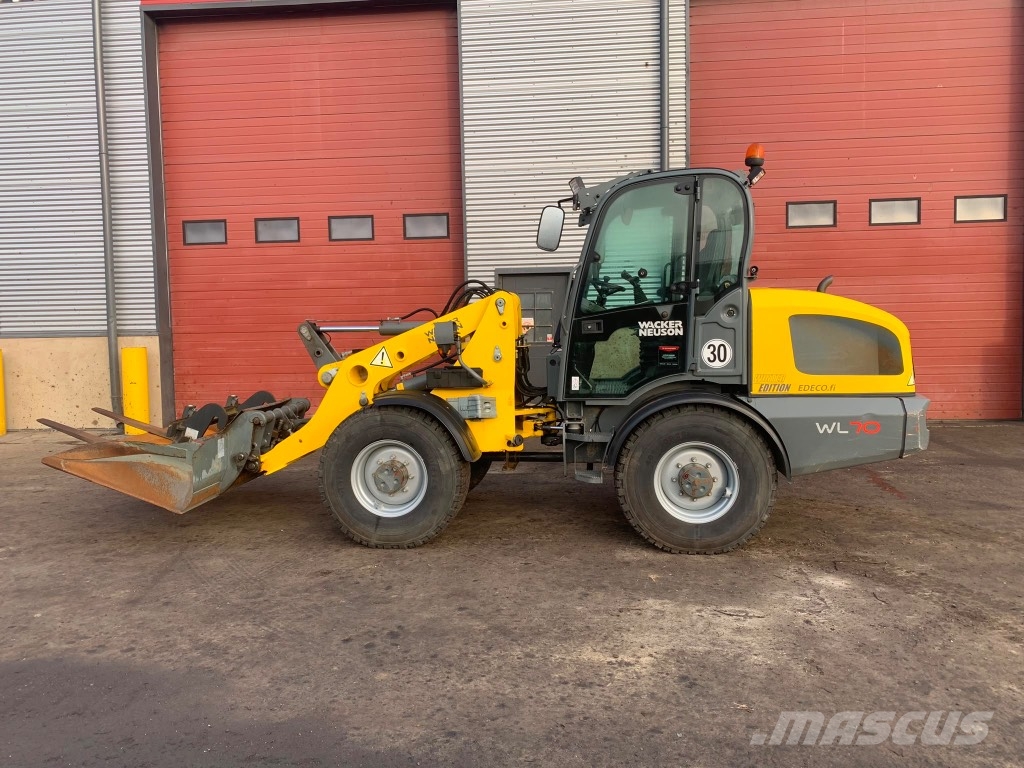 Wacker Neuson WL 70 / Piikit, kauha, Harja, Hiekoitin! لوادر بعجل