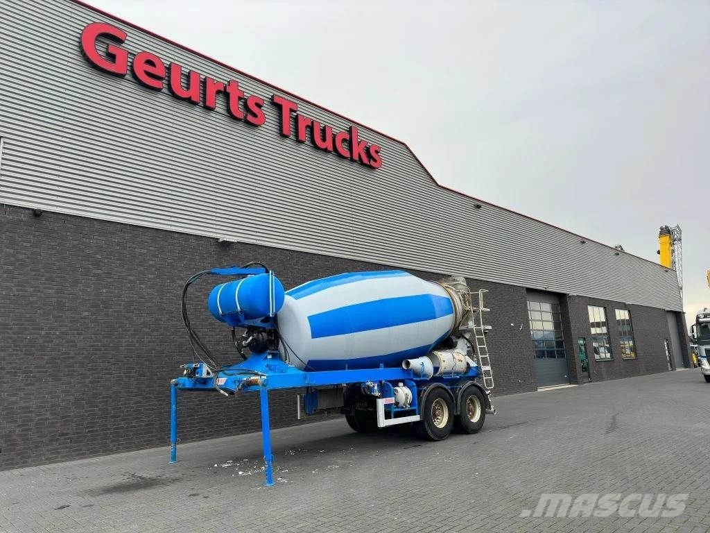  De Buf 2-ASSIGE 10M3 CONCRETE MIXER/MISCHER/MIXER Інші напівпричепи