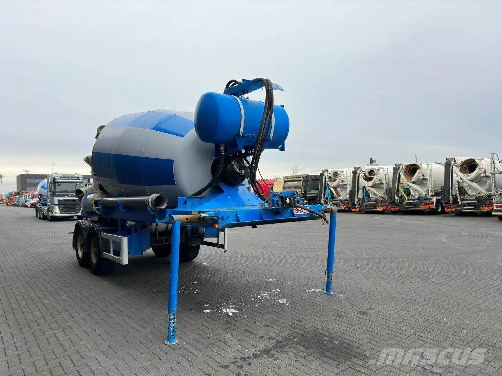  De Buf 2-ASSIGE 10M3 CONCRETE MIXER/MISCHER/MIXER Інші напівпричепи