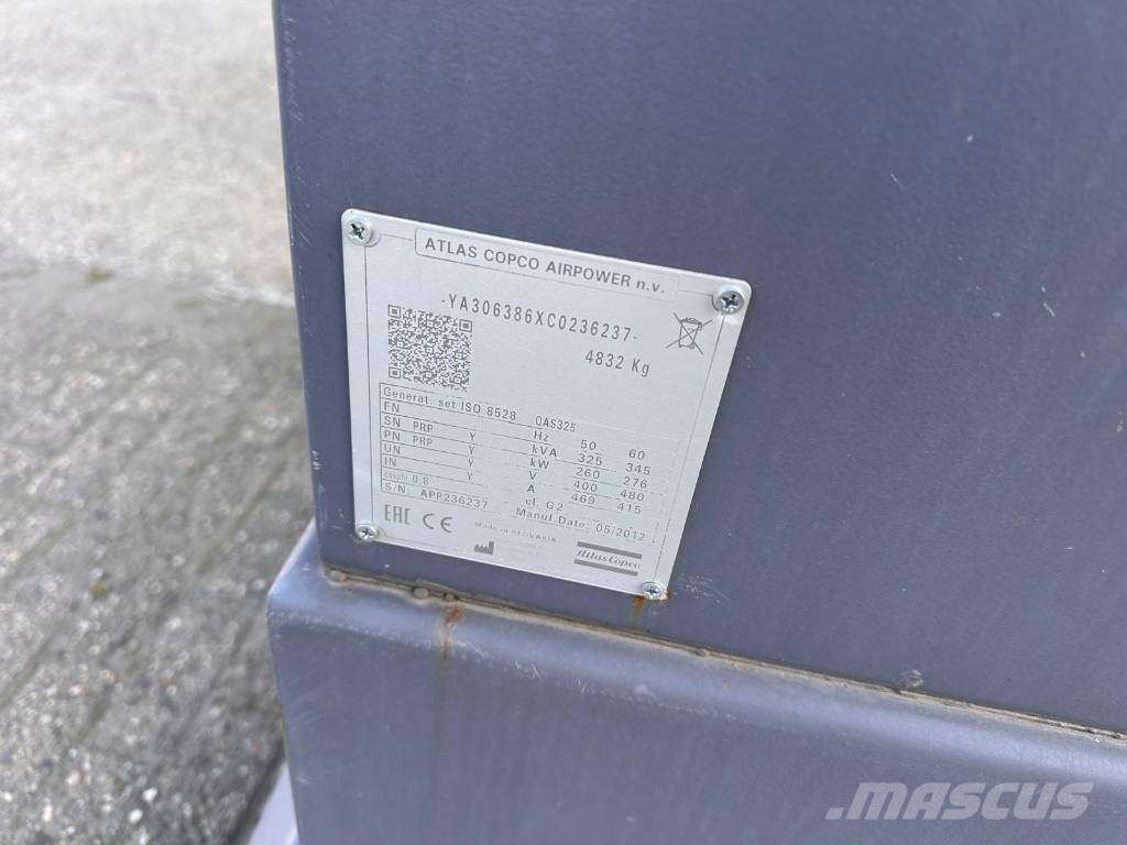 Atlas Copco QAS 325 Dizel generatori