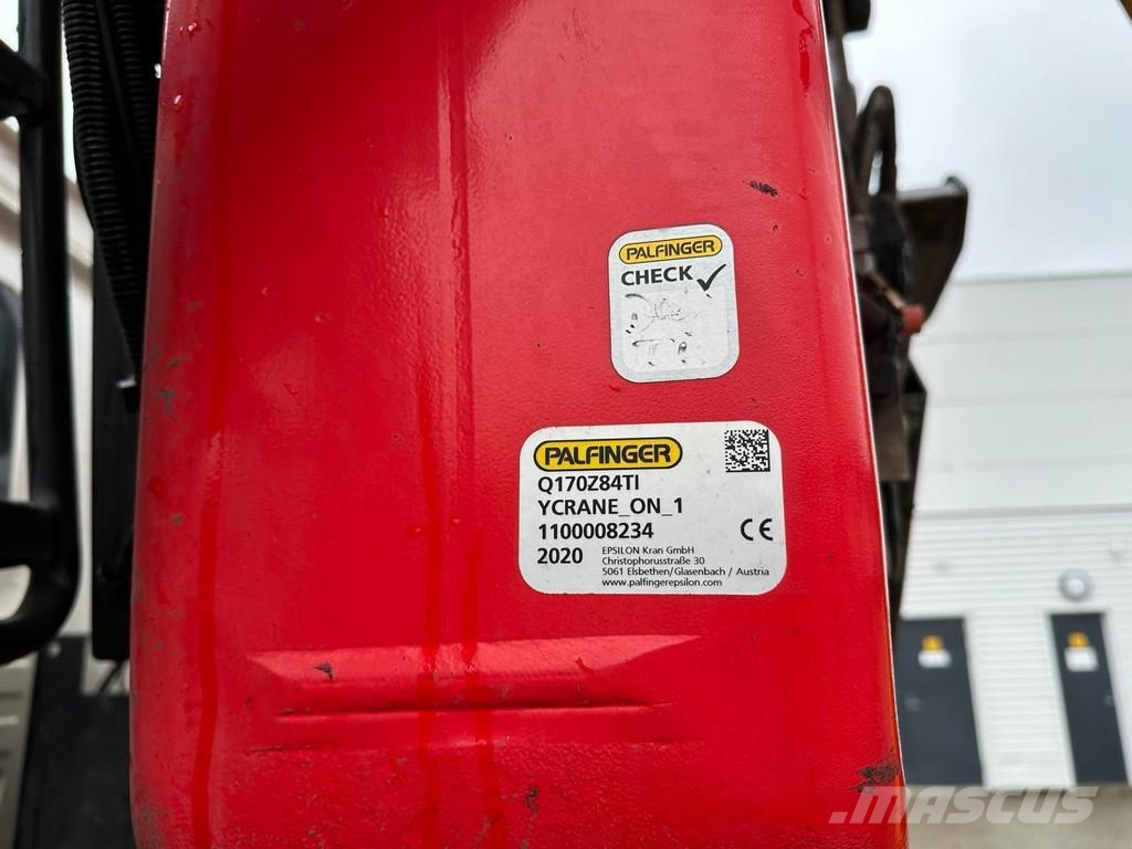 Scania P500 PALFINGER Q170Z84TI 起重车