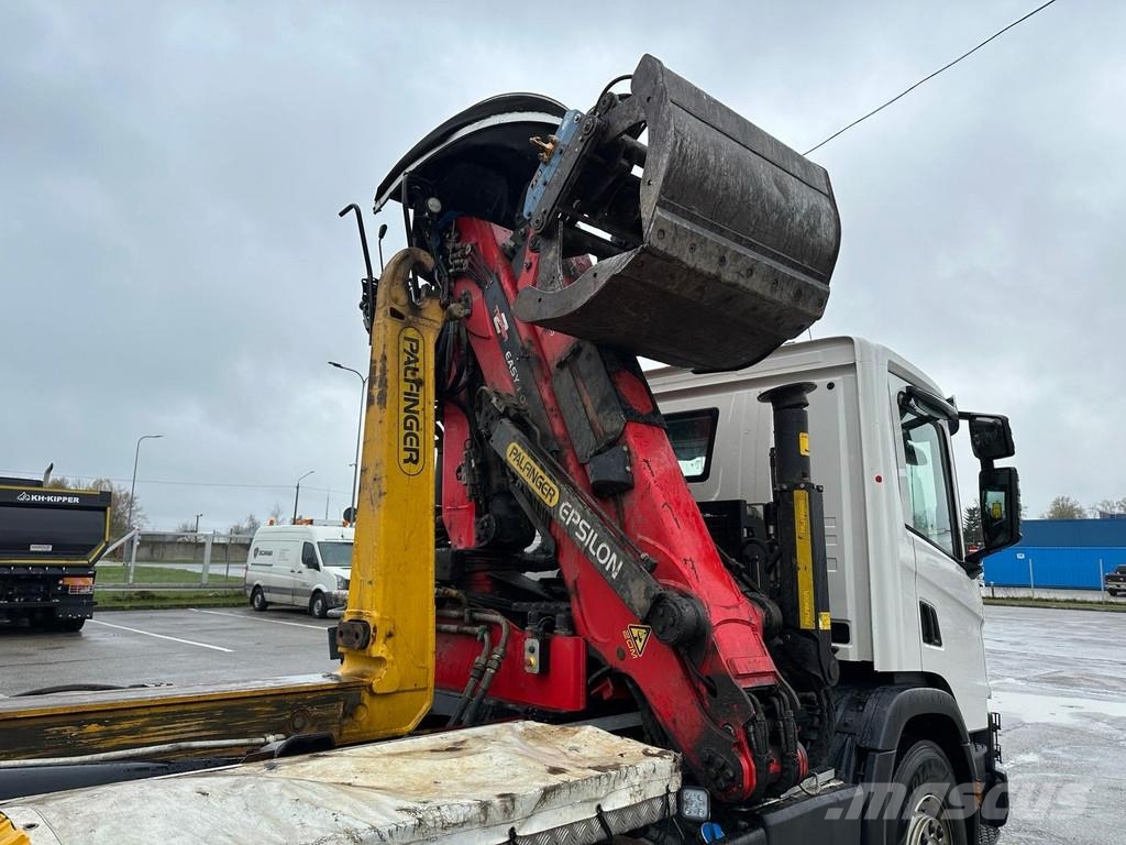Scania P500 PALFINGER Q170Z84TI 起重车