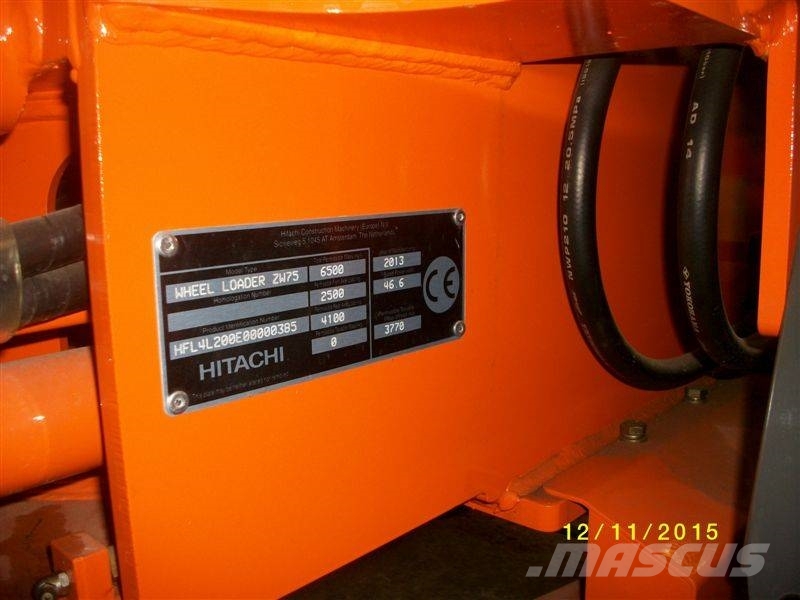 Hitachi ZW 75 Ładowarki kołowe
