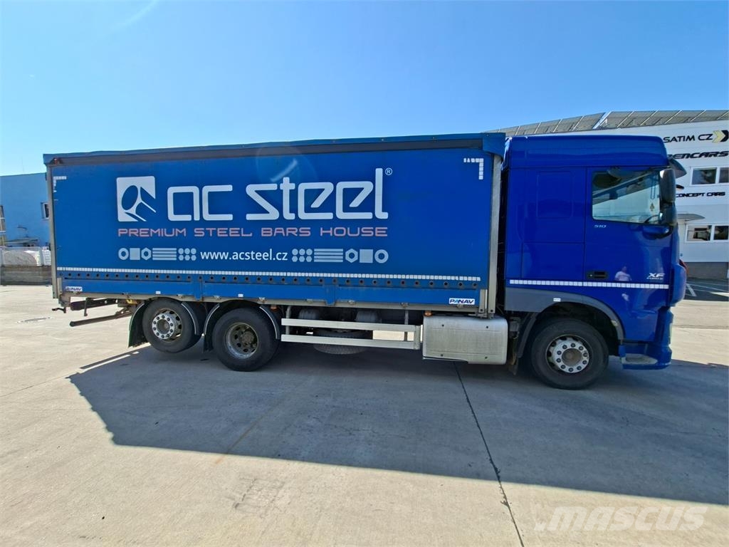 DAF XF 510 FAN 6X2 Flatbed / Dropside trucks
