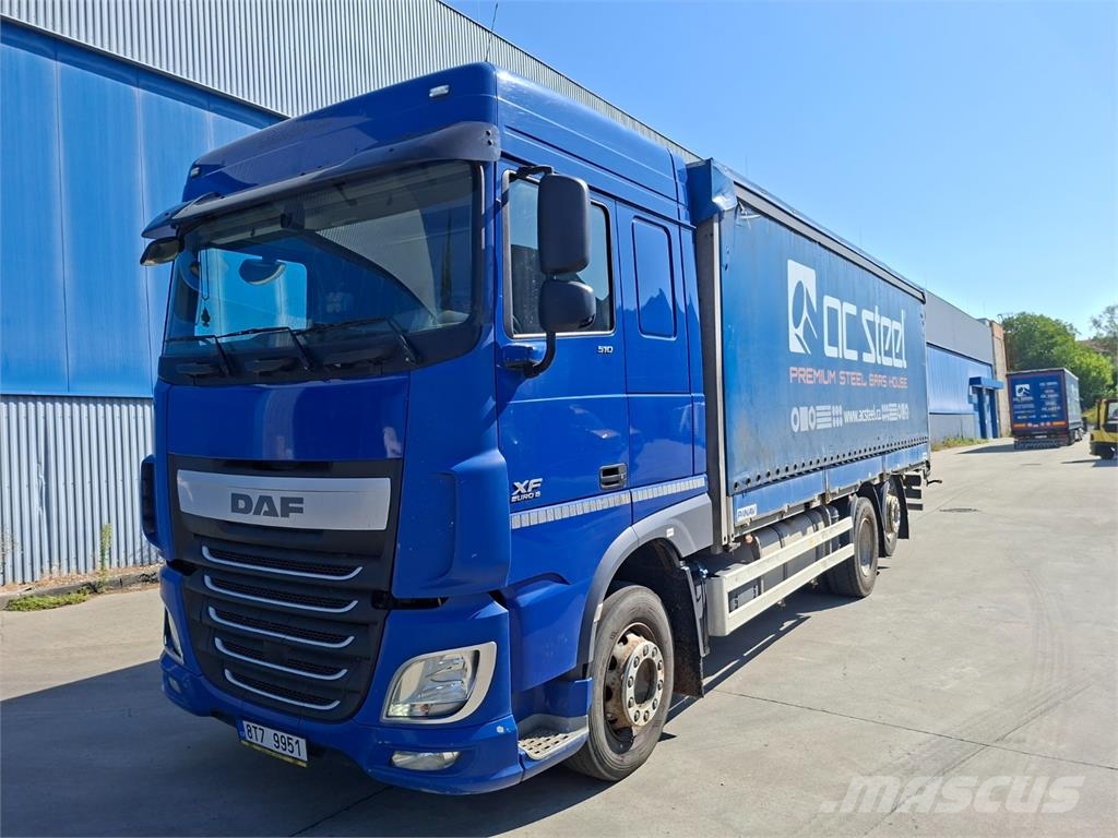 DAF XF 510 FAN 6X2 Flatbed / Dropside trucks