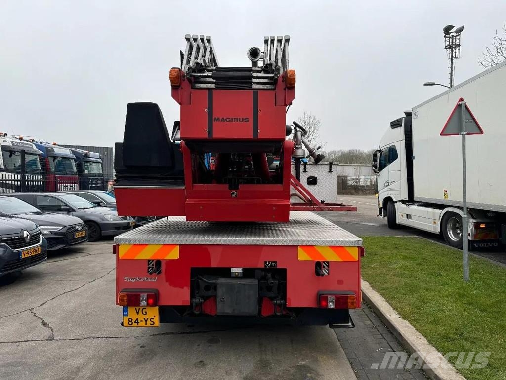 Mercedes-Benz 1120 OF MAGIRUS 24 METER + KORF + SLANGS 消防車