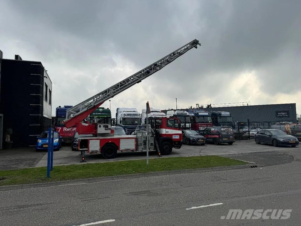 Mercedes-Benz 1120 OF MAGIRUS 24 METER + KORF + SLANGS 消防車