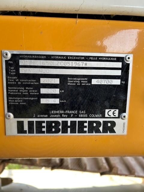 Liebherr R 938 Litronic Escavatori cingolati
