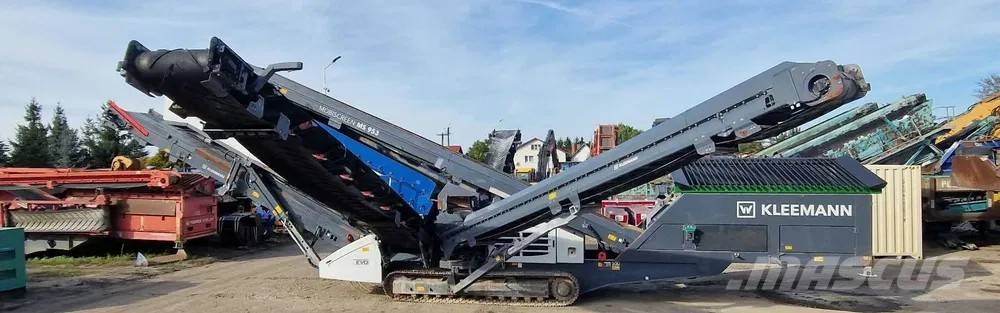 Przesiewacz Kleemann MS 953 EVO 3 pokłady, 4 frakcje, 610cm Sito, 2019r Mobilna sita