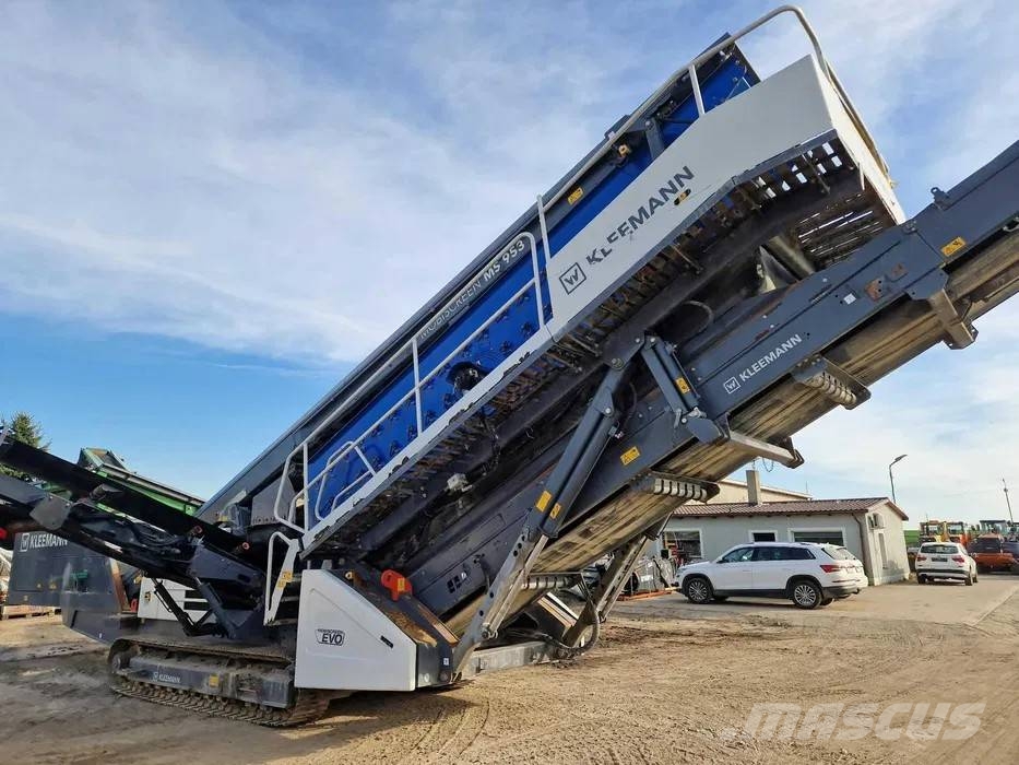 Przesiewacz Kleemann MS 953 EVO 3 pokłady, 4 frakcje, 610cm Sito, 2019r Mobilna sita