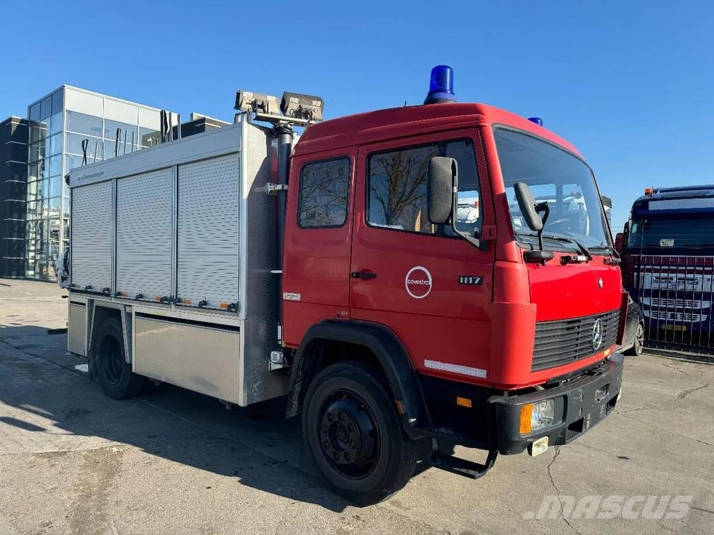 Mercedes-Benz 1117 4X2 FIRE TRUCK HIAB 050A ONLY 105787 KM Πυροσβεστικά οχήματα