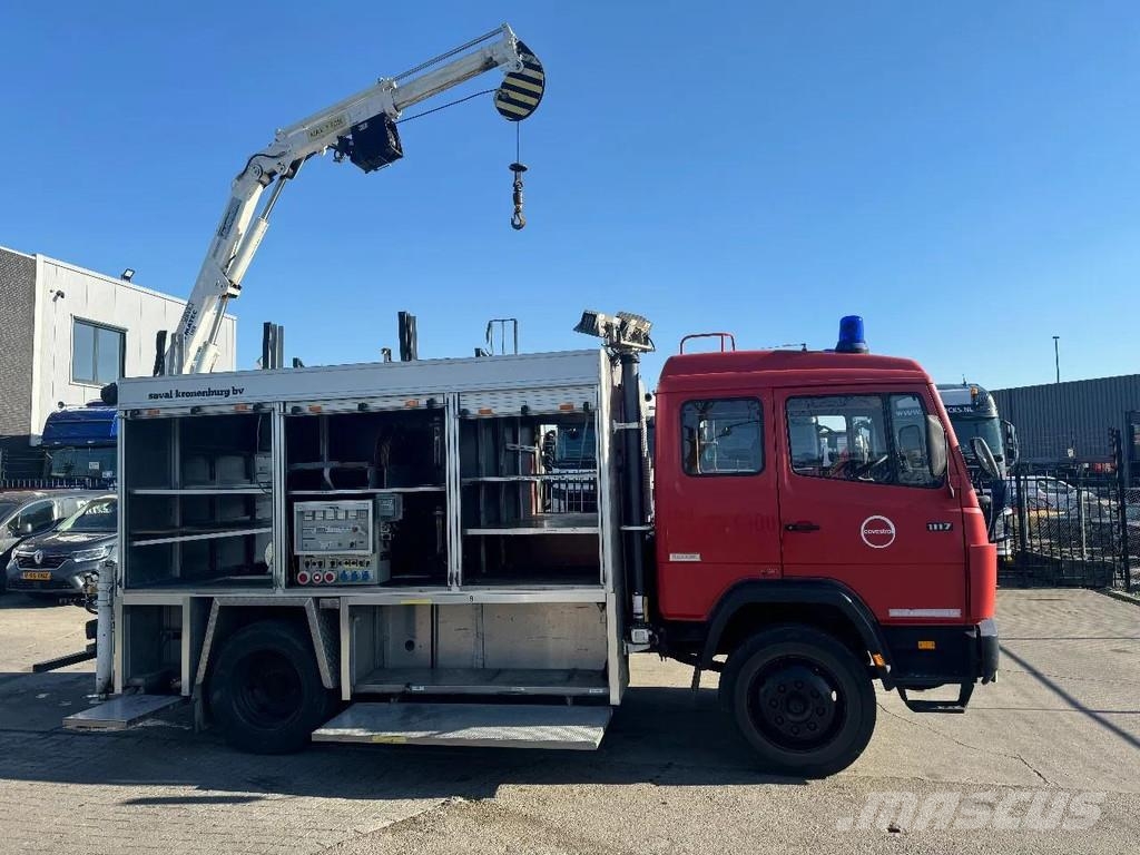 Mercedes-Benz 1117 4X2 FIRE TRUCK HIAB 050A ONLY 105787 KM Πυροσβεστικά οχήματα