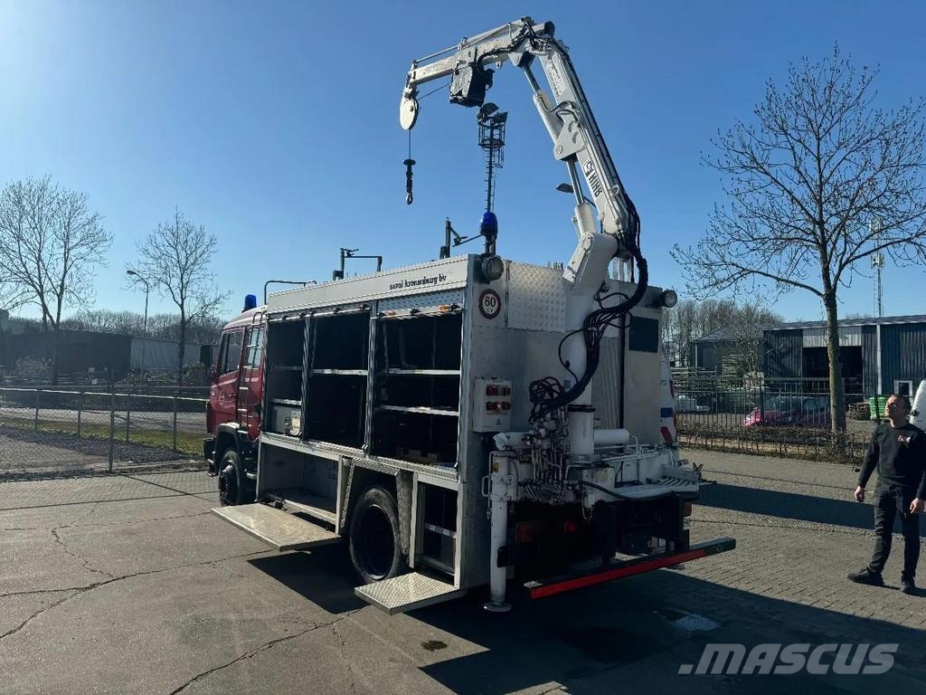 Mercedes-Benz 1117 4X2 FIRE TRUCK HIAB 050A ONLY 105787 KM Πυροσβεστικά οχήματα