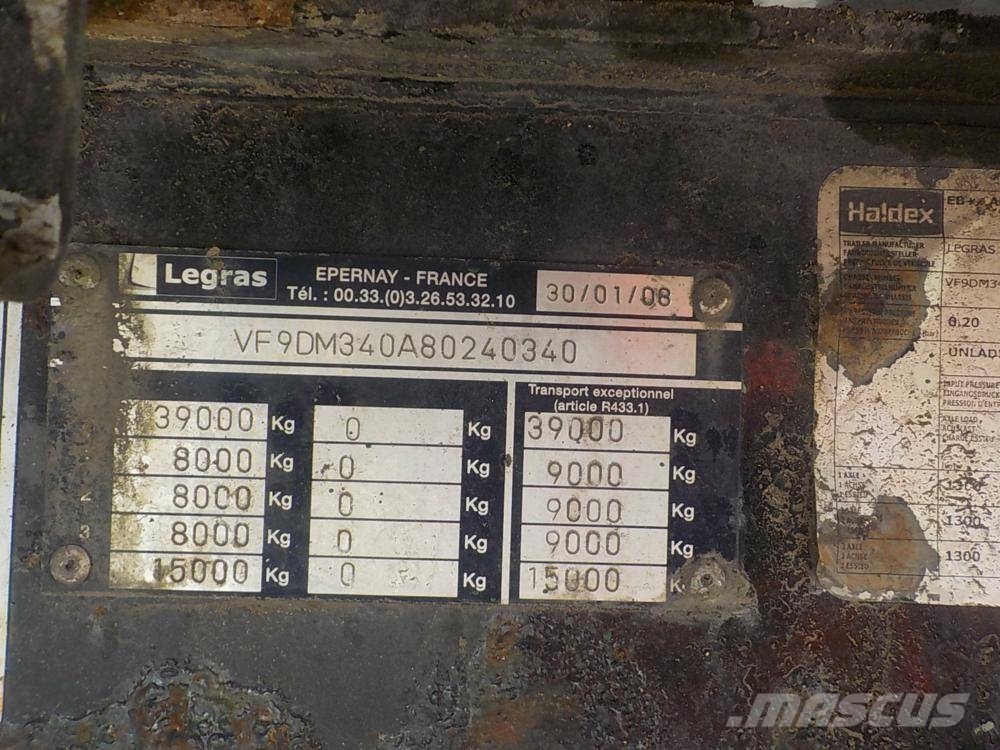 Legras PISO MOVIL Outros semi-reboques