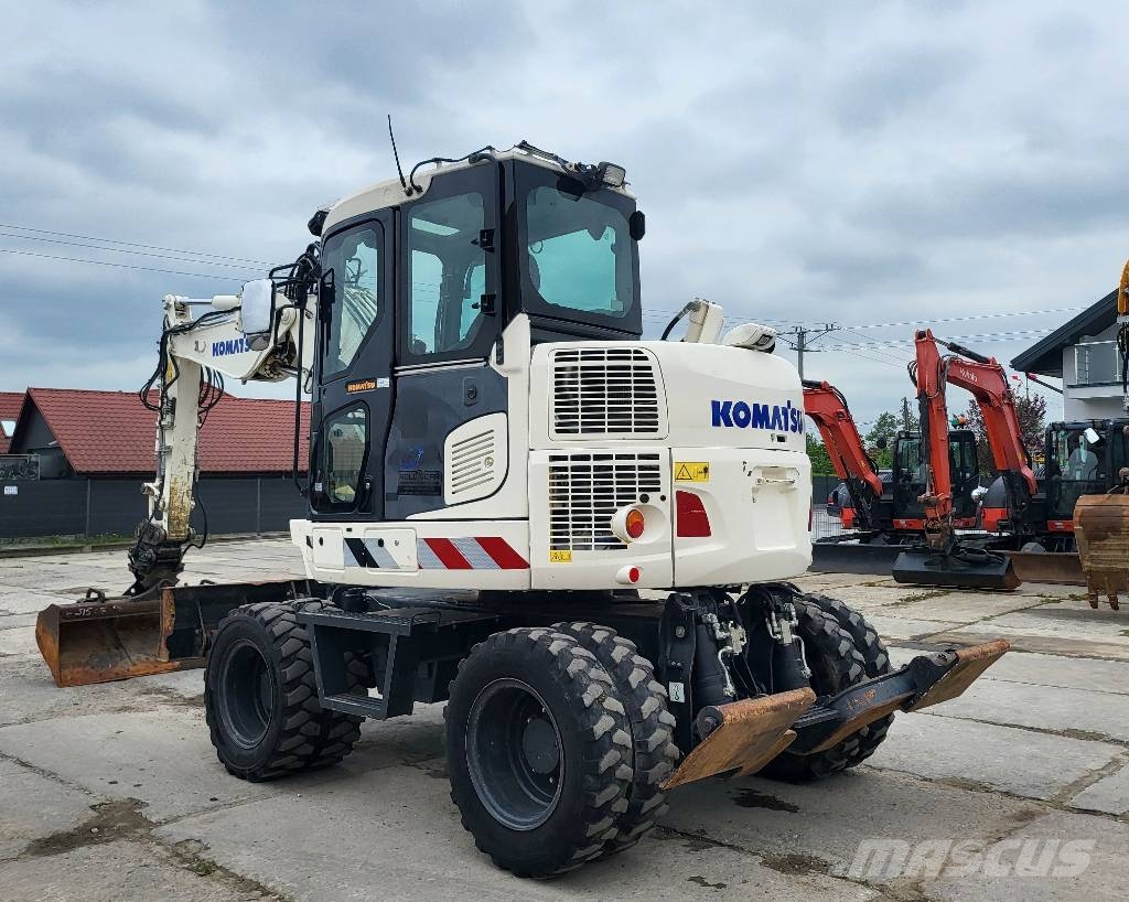 Komatsu PW98 MR-10 Wielgraafmachines